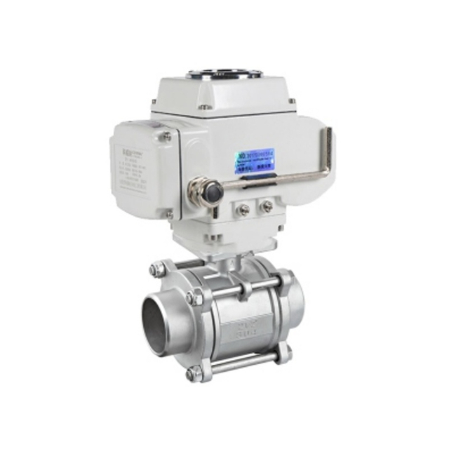HK60-Q-3PS V&aacute;lvula de bola el&eacute;ctrica de 3 piezas