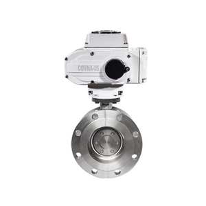 HK60-DF صمام الفراشة الكهربائي ذو الحافة