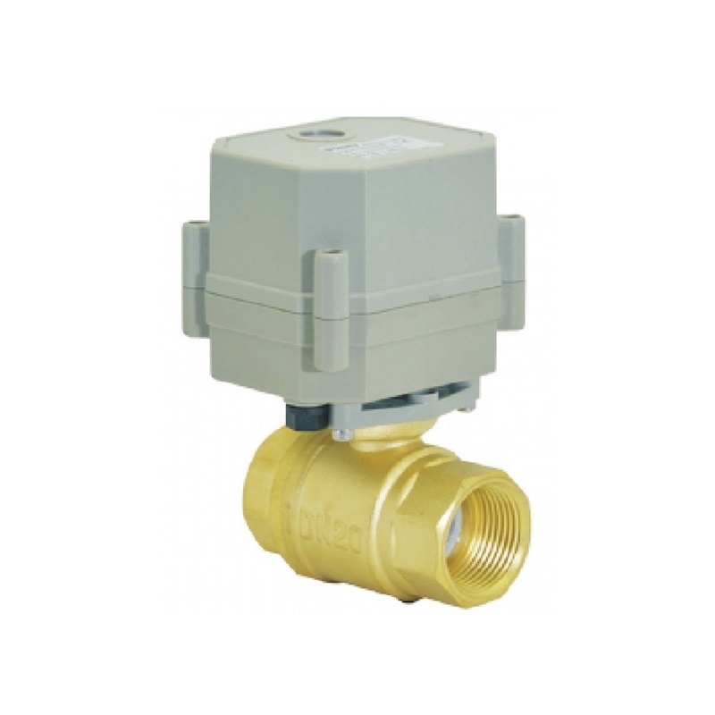 HK62-H Mini Bermotor 2-Way Brass Ball Valve