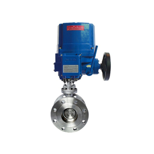 HK60-EX-D บัตเตอร์ฟลายวาล์วไฟฟ้าซีลแข็งป้องกันการระเบิด