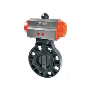 HK59-DP PVC Pneumatic Butterfly Valve