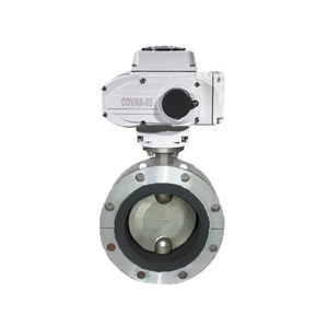 HK60-DF صمام الفراشة الكهربائي ذو الحافة