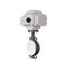 HK60-DC صمام الفراشة الكهربائي المبطن بـ PTFE